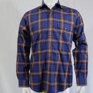 Brooks Brothers Men's Button down Dress Shirt Med.